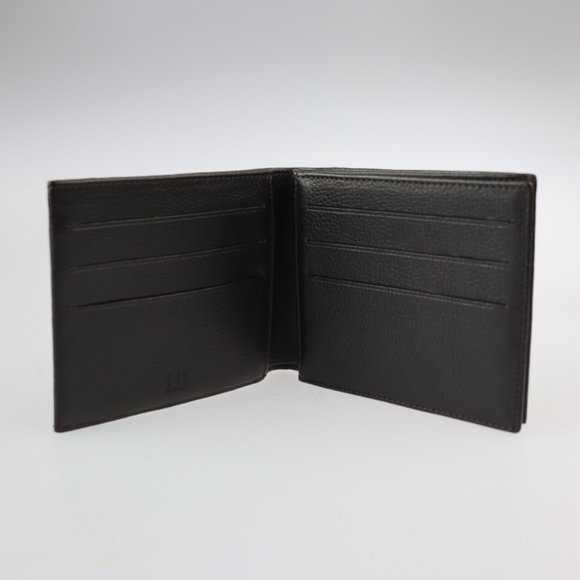 Dunhill Billfold D-EIGHT D Eight Folio Wallet OH1240 PVC Leather Dark Brown S... - Picture 6 of 10